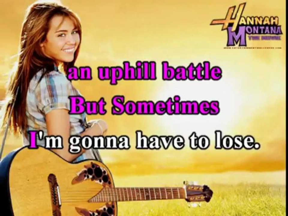 The Climb - Miley Cyrus Karaoke - YouTube