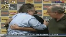 Neymar firma con el Santos hasta 2014