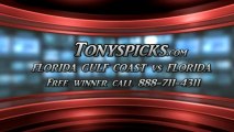 Florida Gators versus Florida Gulf Coast Eagles Pick Prediction NCAA Tournament College Basketball Betting Odds Preview 3-29-2013