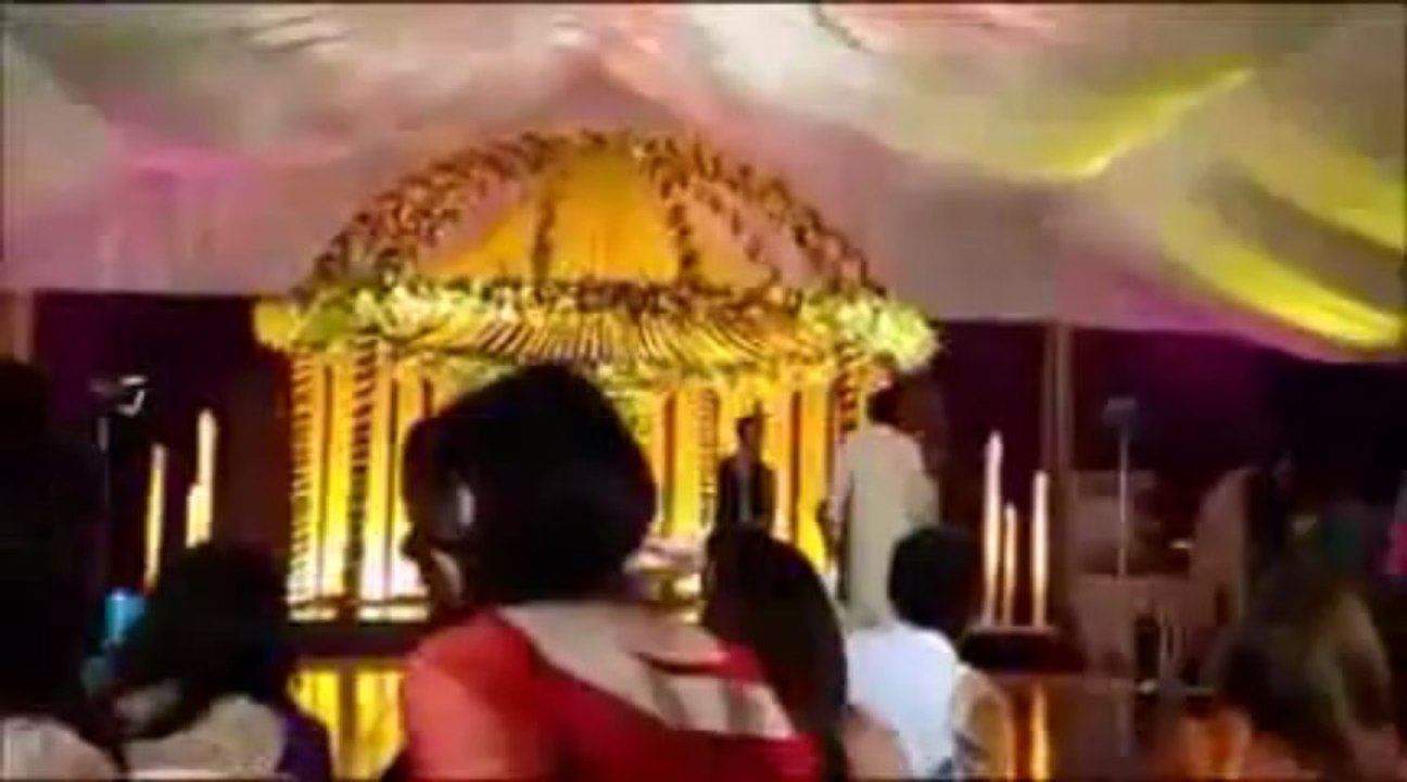Atif Aslam Dancing At His Mehndi Ceremony