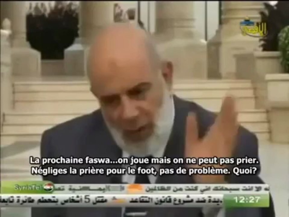 LE FOOTBALL EST DEVENU UNE NOUVELLE RELIGION !  - CHEIKH WAJDI GHANIM