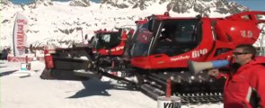 Les Grands Montets: 18ème Champ de France des Conducteurs de Dameuses