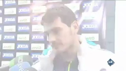 Casillas habla de su lesión