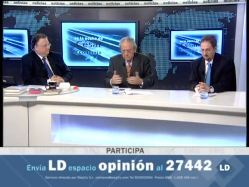 Tertulia económica con José Raga y Manuel Llamas - 25/05/11