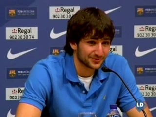 Ricky Rubio emocionado por estar en la NBA