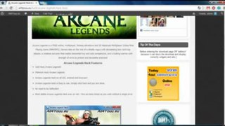 Arcane Legends Hack v9.1!!!.