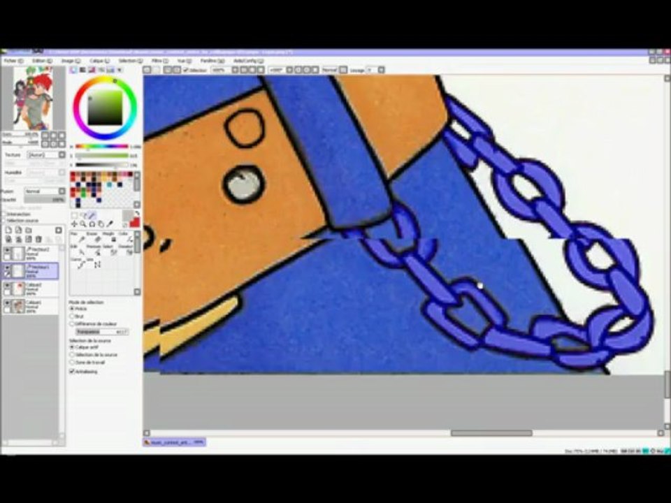 music contest entry video painting