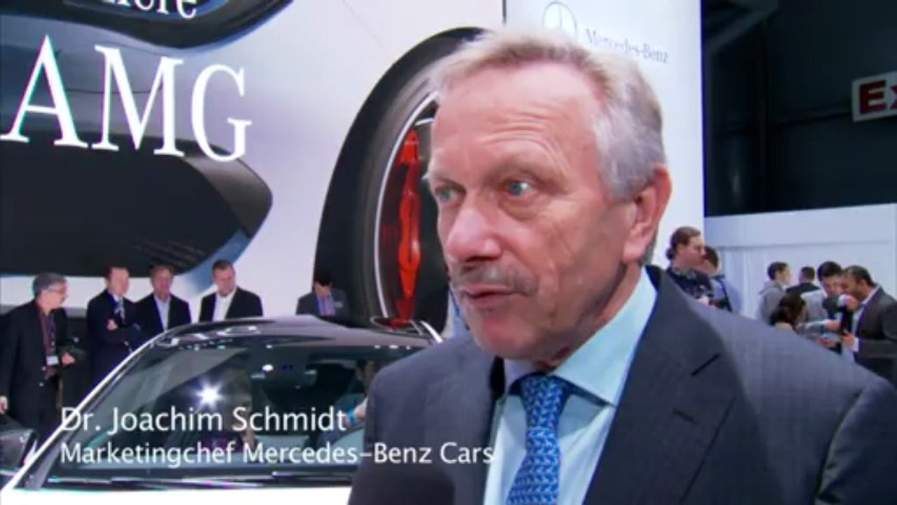 Mercedes-Benz Weltpremiere CLA 45 AMG auf der New York Auto Show