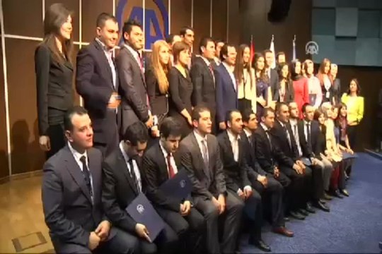 AA Haber Akademisi'nde mezuniyet heyecanı