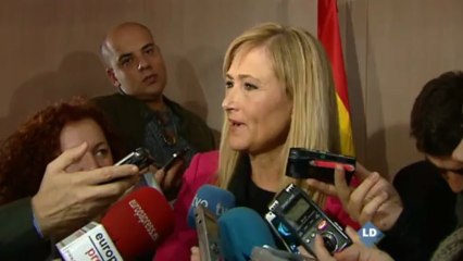 Cristina Cifuentes: "La PAH no está para hacer política en apoyo de los presos de ETA"