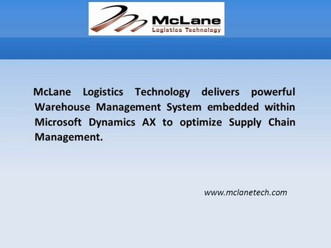 Supply Chain Logistics Management System - YouTube