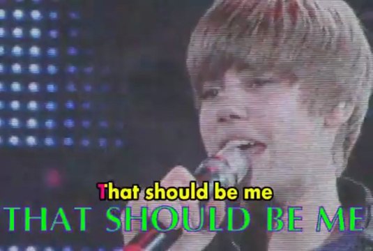 That Should Be Me - in the style of Justin Bieber - Karaoke Instrumental - YouTube