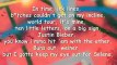 Beauty and a beat - Justin Bieber karaoke instrumental lyrics - YouTube