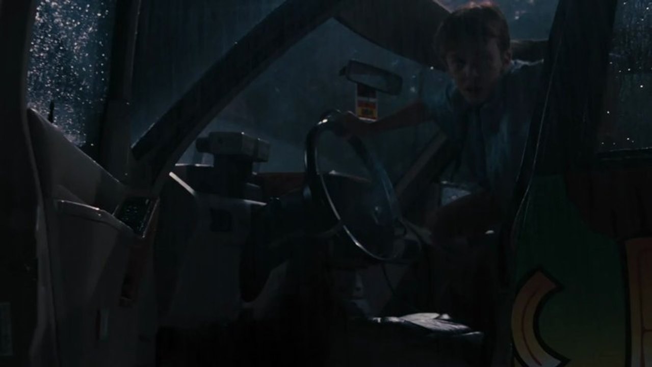 Jurassic Park 3D "T-Rex Attack" Clip