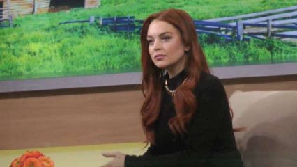 Lindsay Lohan Nearly Escorted Off Set