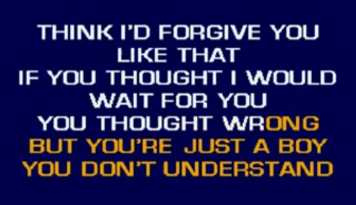 Beyonce If I were a Boy Karaoke With Lyrics And Time Screening - YouTube