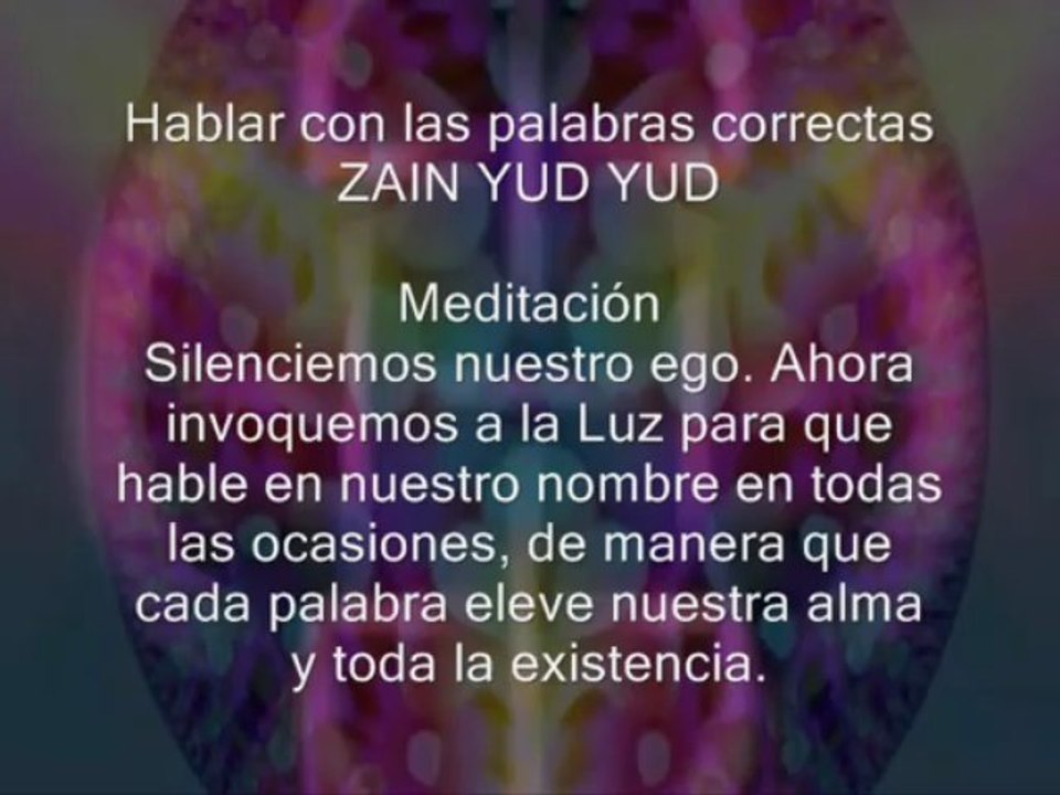 Meditación a través de las LETRAS de DIOS. Frecuencias Sagradas.