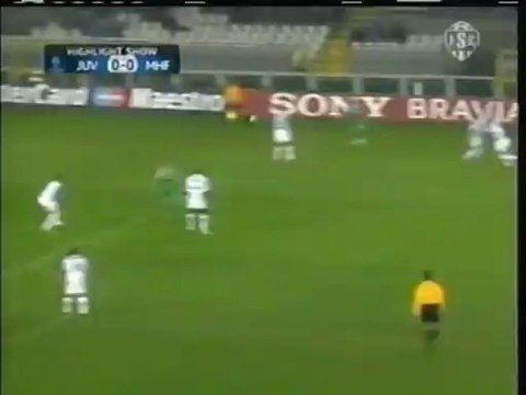 2009 (October 21) Juventus (Italy) 1-Maccabi Haifa (Israel) 0 (Champions League)