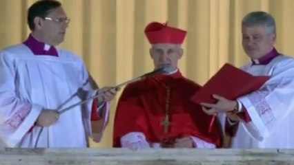 Jean Louis Tauran anuncia el nombre del nuevo Papa, Francisco I - New Pope