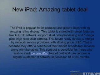 New iPad deals