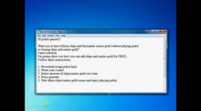 Zynga Poker Pirater % Hack Cheat télécharger 2013