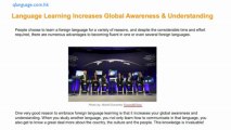 Benefits of Language Learning PT1 of 4 - Global Awareness