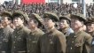 Mass rally held as North Korea steps up threats