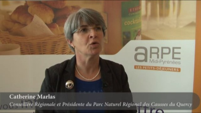 Catherine MARLAS, conseillère régionale et Présidente du Parc Naturel Régional des Causses du Quercy