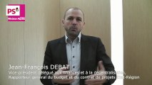 Decentralisation : le groupe de travail régional - Jean-François DEBAT