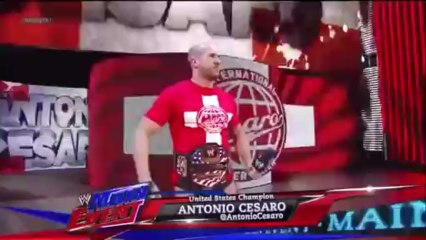 Kane vs Antonio Cesaro 3/27/13