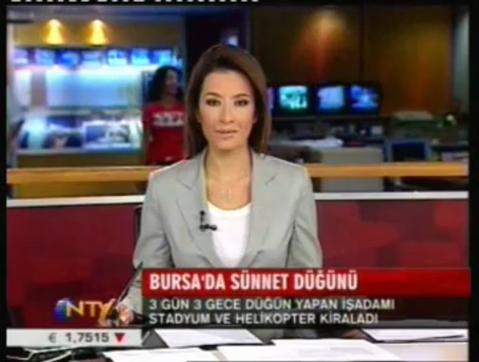 NTV ANA HABER BÜLTENİ SÜNNET ÇOCUĞUNA HELİKOPTERLİ GEZİ