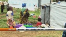 Rwanda : 60% des refugiés sont des enfants