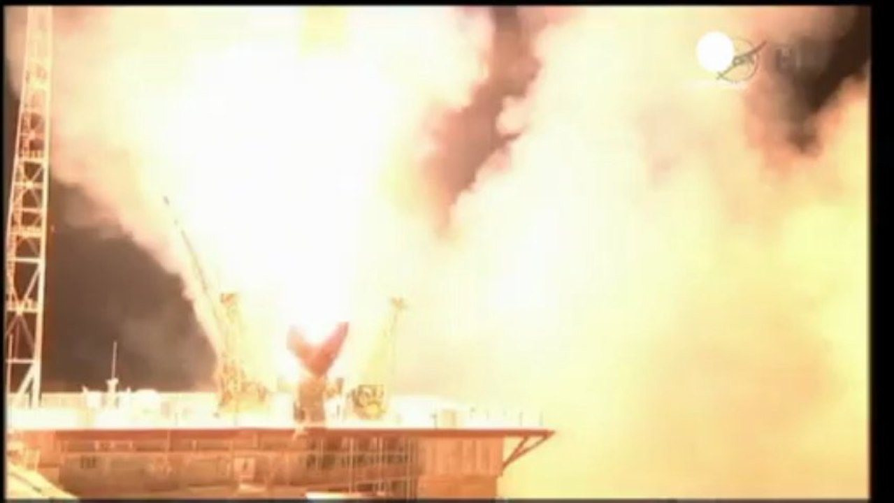 Vol record pour les spationautes du vaisseau russe Soyouz