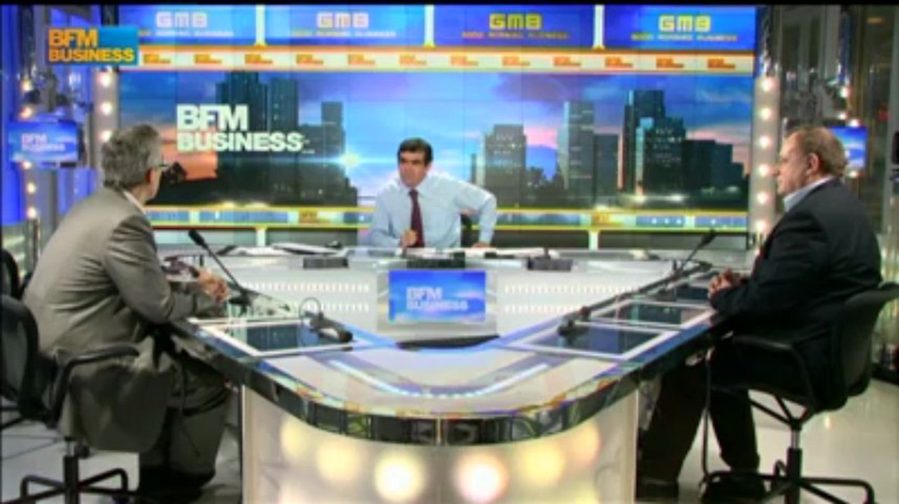 L'intervention d'Hollande: Alexandre Saubot et Jean-Marc Daniel dans Good Morning Business - 29 mars