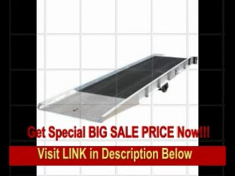 [SPECIAL DISCOUNT] Vestil Yard Ramp - Aluminum with Steel Grating 30,000-lb Cap 36-ftL x 84inW Model# SY-308436-L