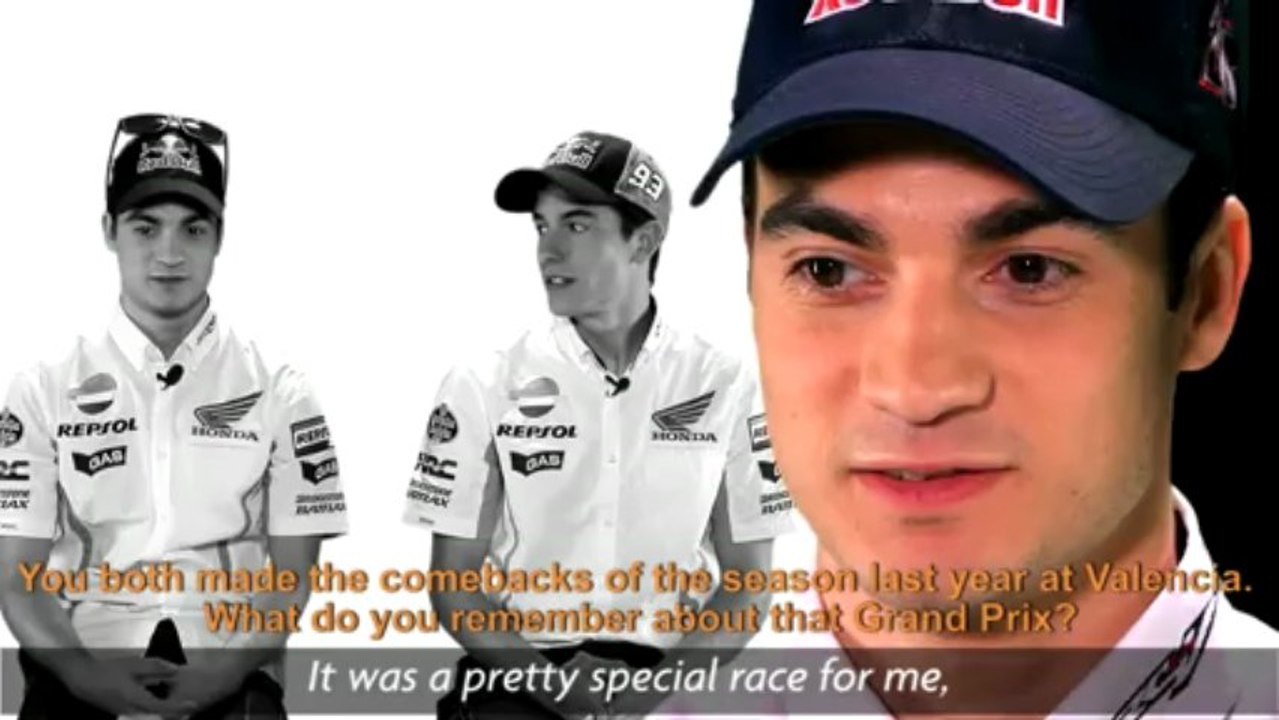 MotoGP: "Face to Face" tra Dani Pedrosa e Marc Marquez