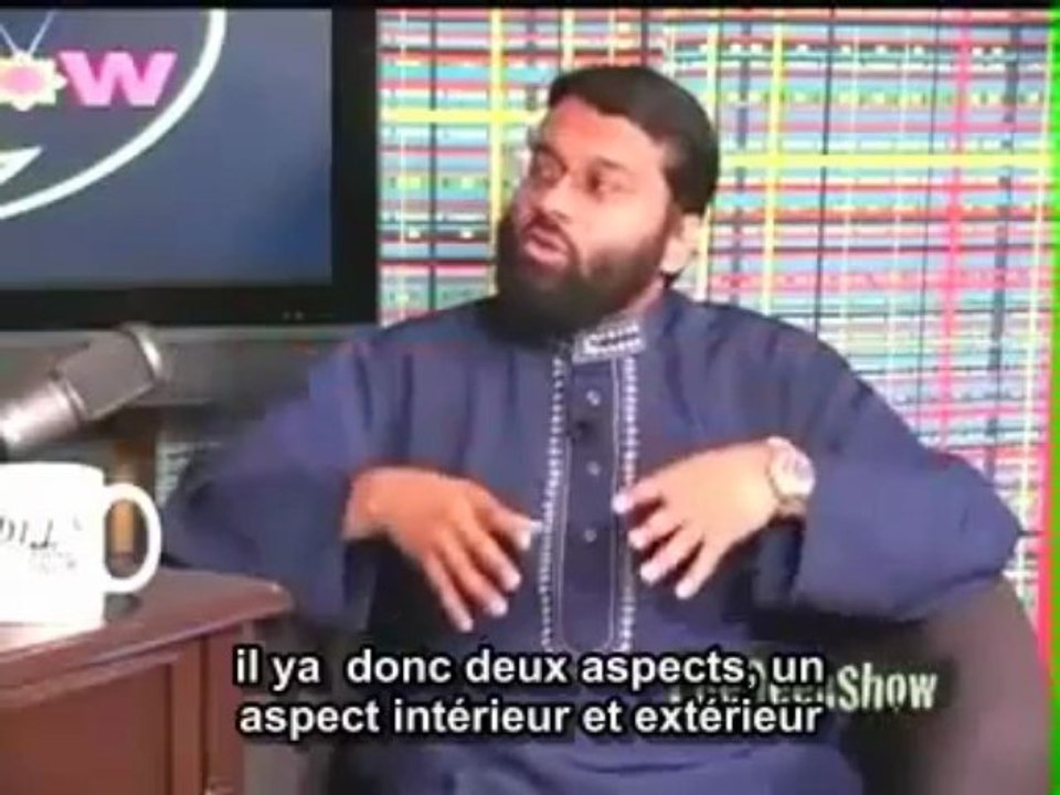 " THE DEEN SHOW " - APRES LA SHAHADA ; FAITES LA PRIERE !  2EME PARTIE / 3  -  CHEIKH YASIR QHADJ