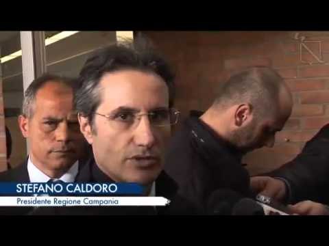 Napoli - Città della Scienza, la visita di Grasso e Caldoro (28.03.13)