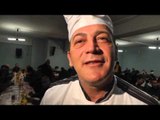 Napoli - Alla Caritas di Fuorigrotta pranzo di beneficenza per clochard (28.03.13)
