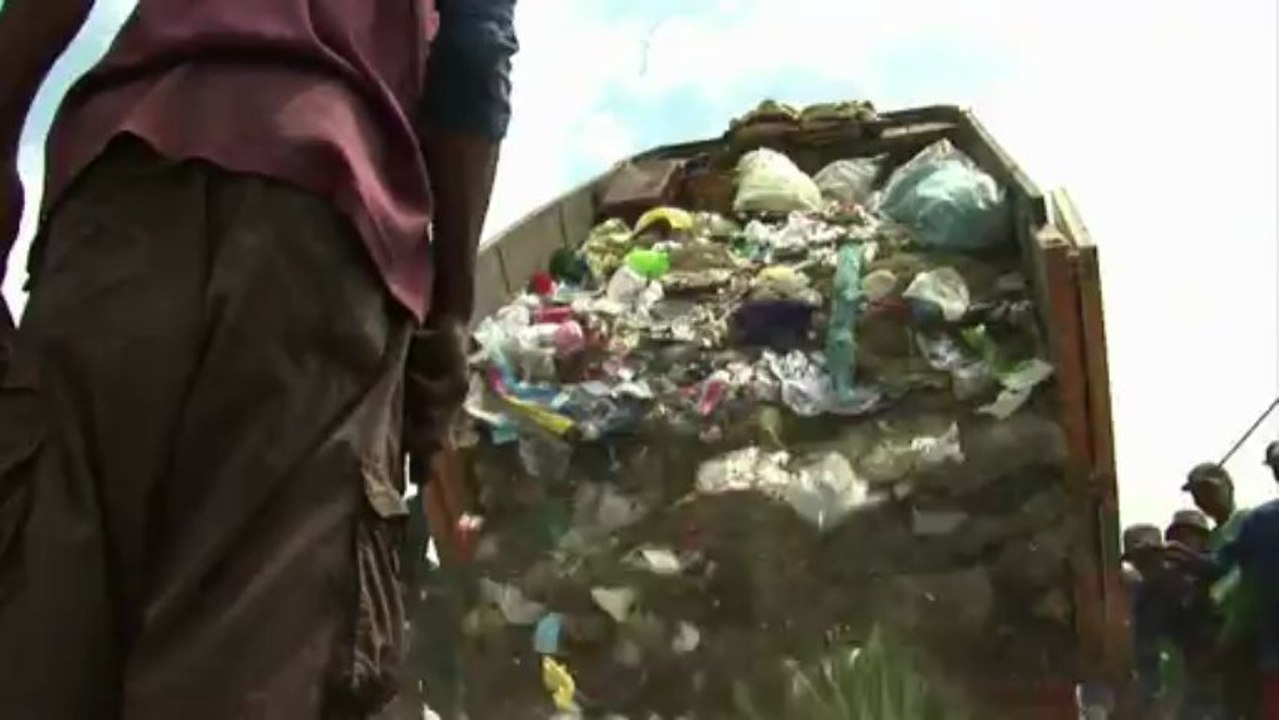 Saubere Energie - frisch von der Müllkippe