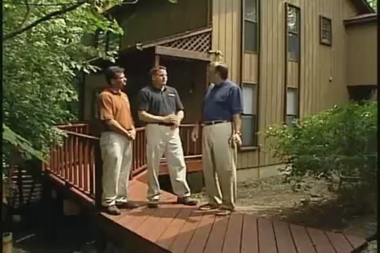 Staining an Exterior House and Deck