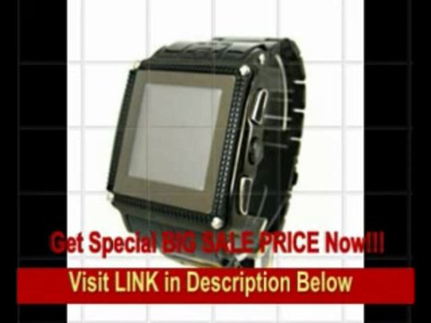 [FOR SALE] Waterproof Wrist GSM Unlocked Watch Mobile Cell Phone + Bluetooth Earphone Black