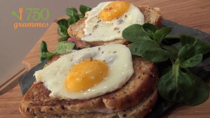 Recette de Croque-madame - 750 Grammes