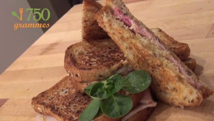 Recette du vrai Croque-Monsieur - 750 Grammes