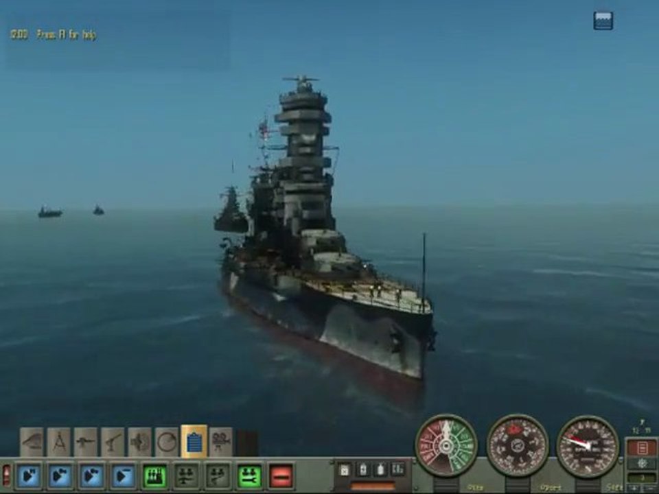 sh4 japanese battleships and other ships