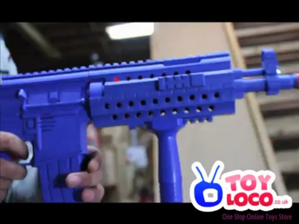www.toyloco.co.uk High Simulation Battery Operated Toy Gun Medium Size ys024