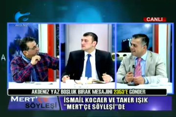 İsmail KOcaer Akdeniz TV Canlı yayın-2