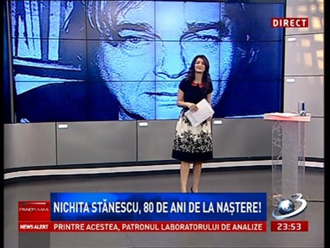 SALUT, MURIM! - ultima parte a emisiunii Panorama cu Oana Stanciulescu din 31 martie