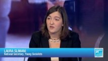 Laura Slimani sur France 24 (en anglais)