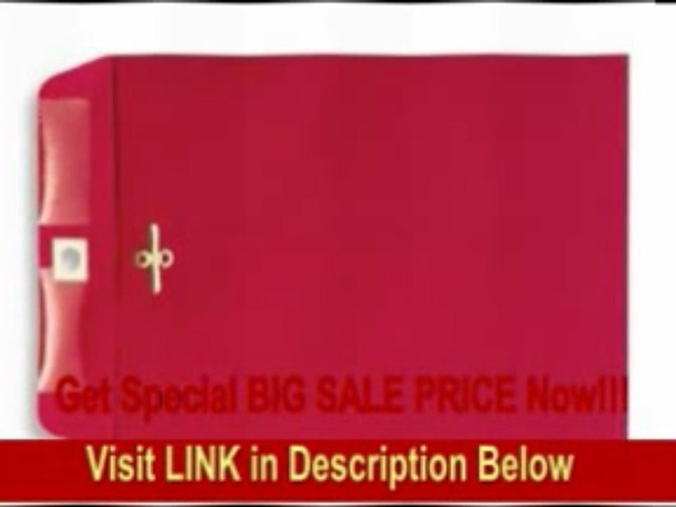 [FOR SALE] 10 x 13 Clasp Envelopes - Holiday Red (50000 Qty.)